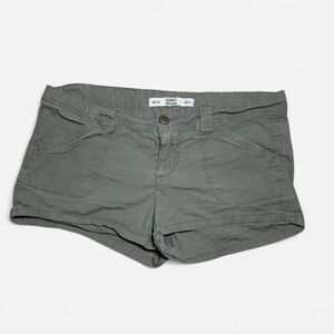 Women's Grey/Green Hiking Shorts
